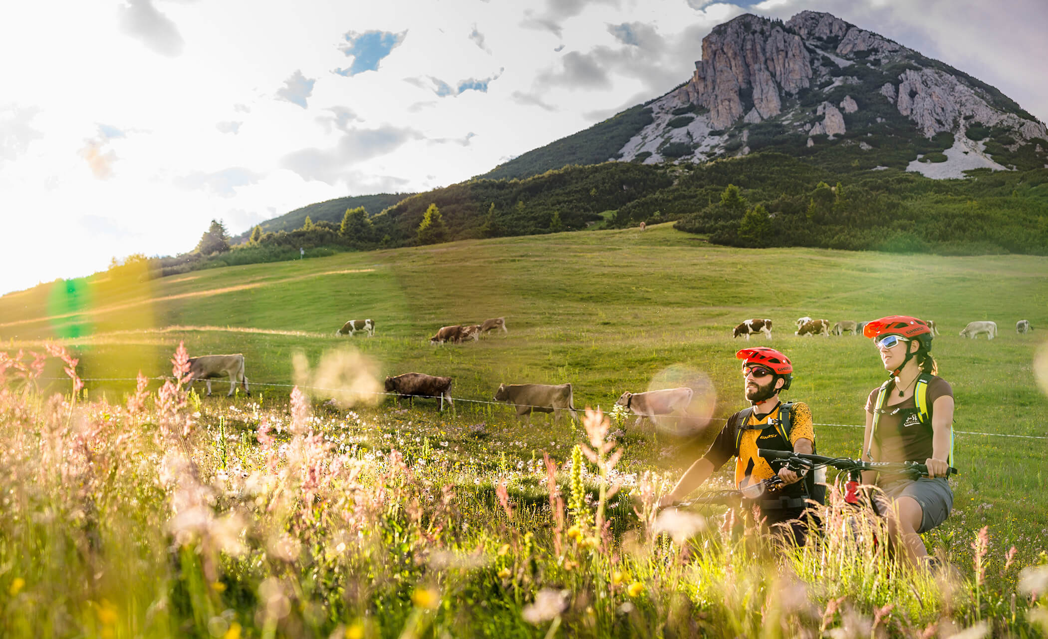 Landschaft genießen - Biketour