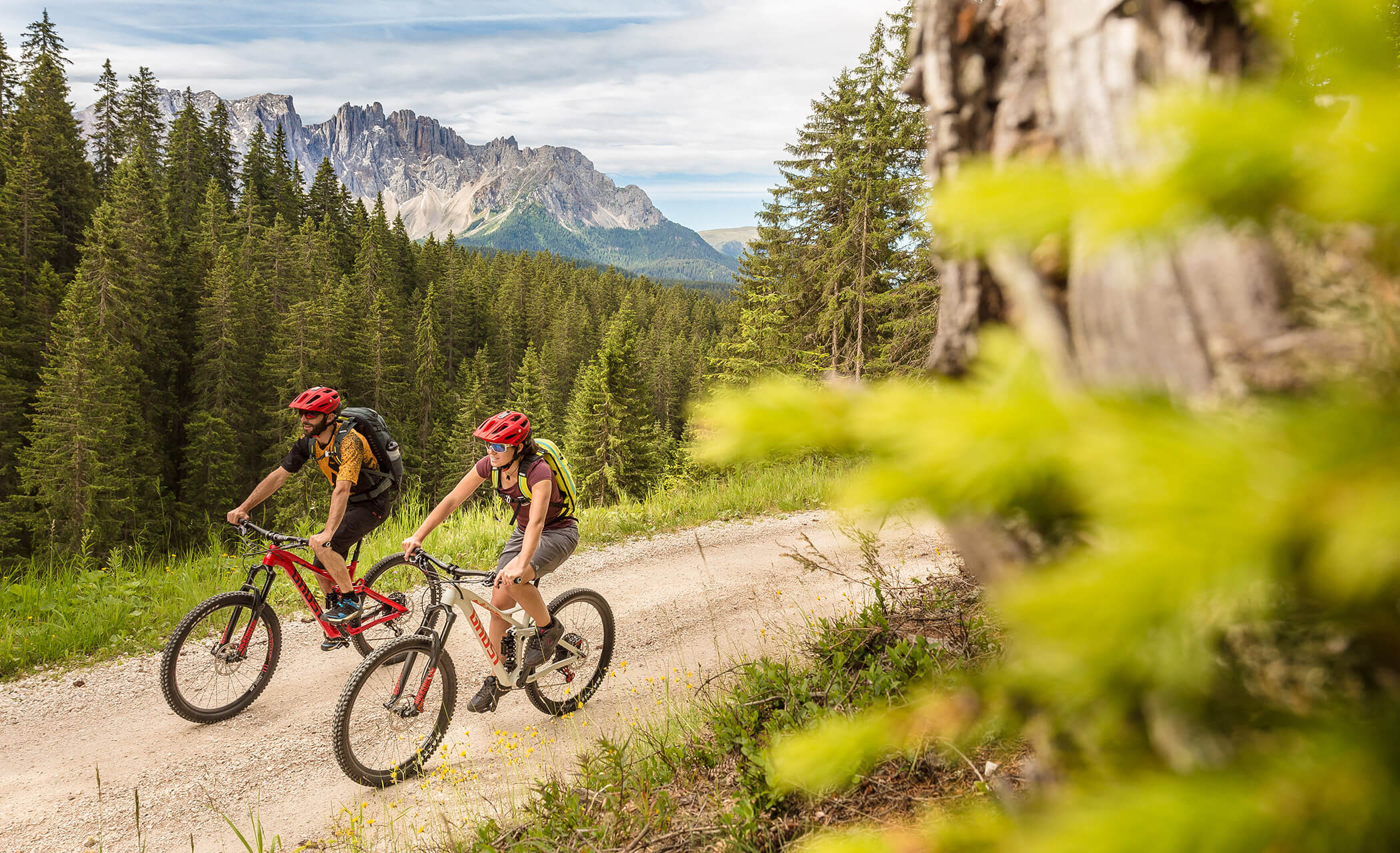 Giro del Latemar con l'e-bike