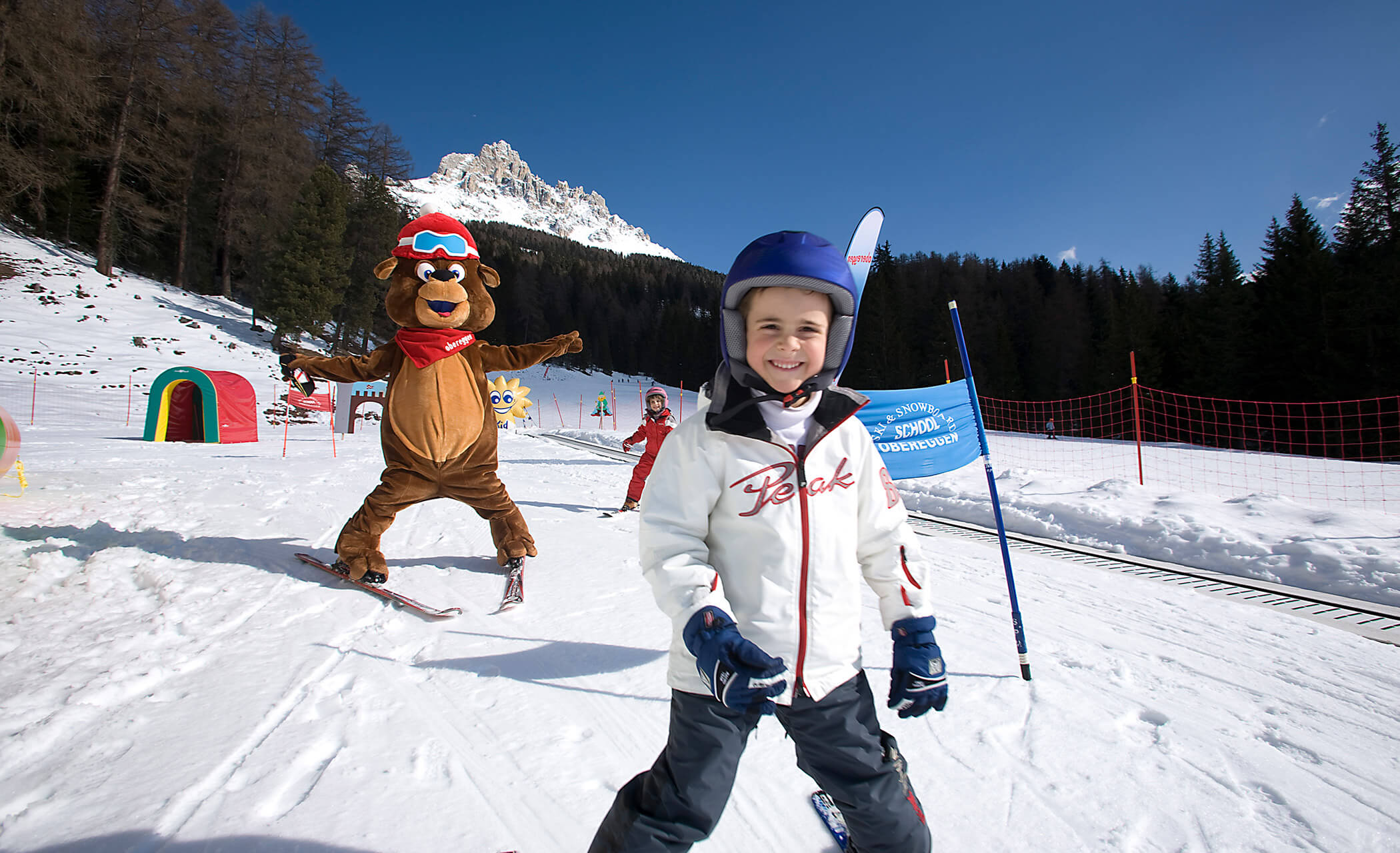 Sciare nel Brunoland per i bambini