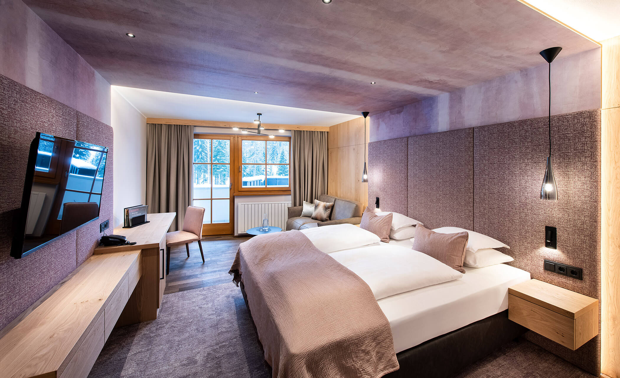 Camera doppia Panorama - Hotel Sonnalp