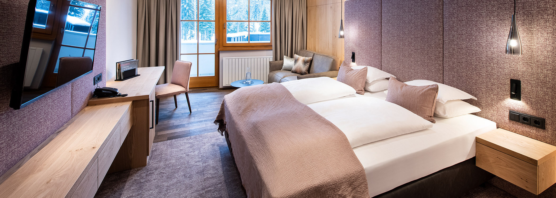 Camere e suite Hotel Sonnalp