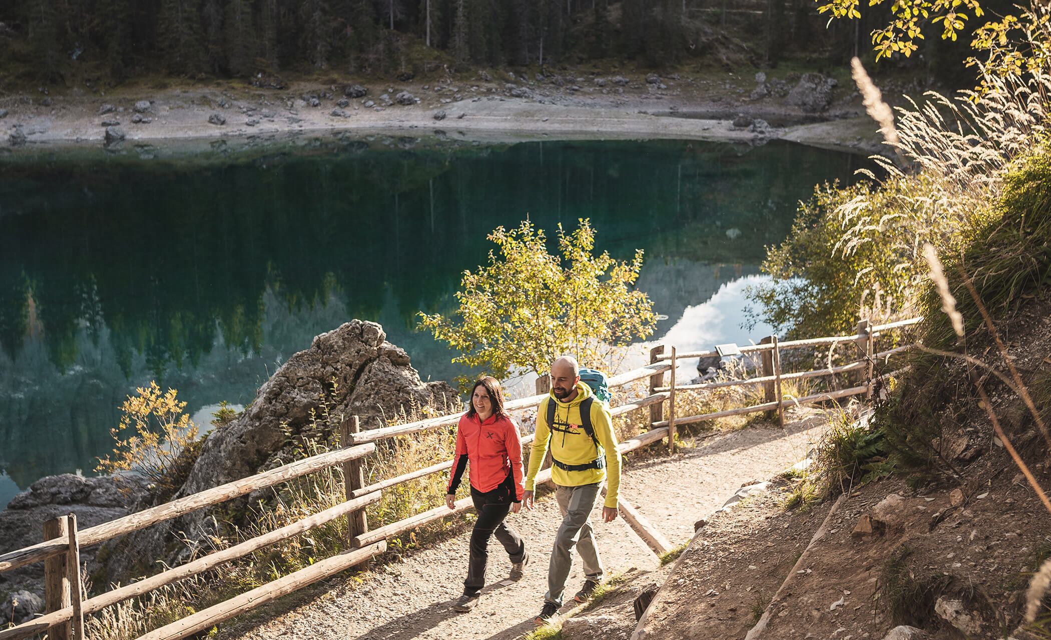 Wanderung um den Karersee