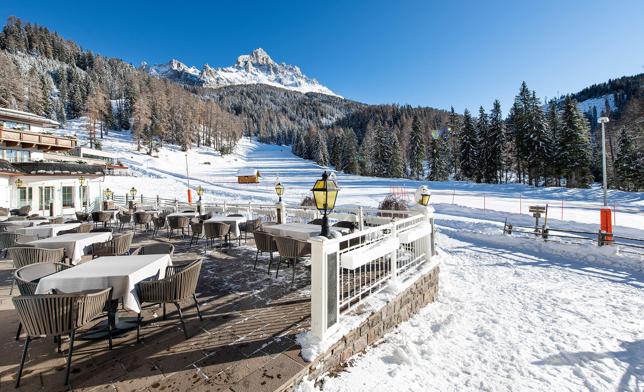 Ski-in Ski-out - pista dall'hotel