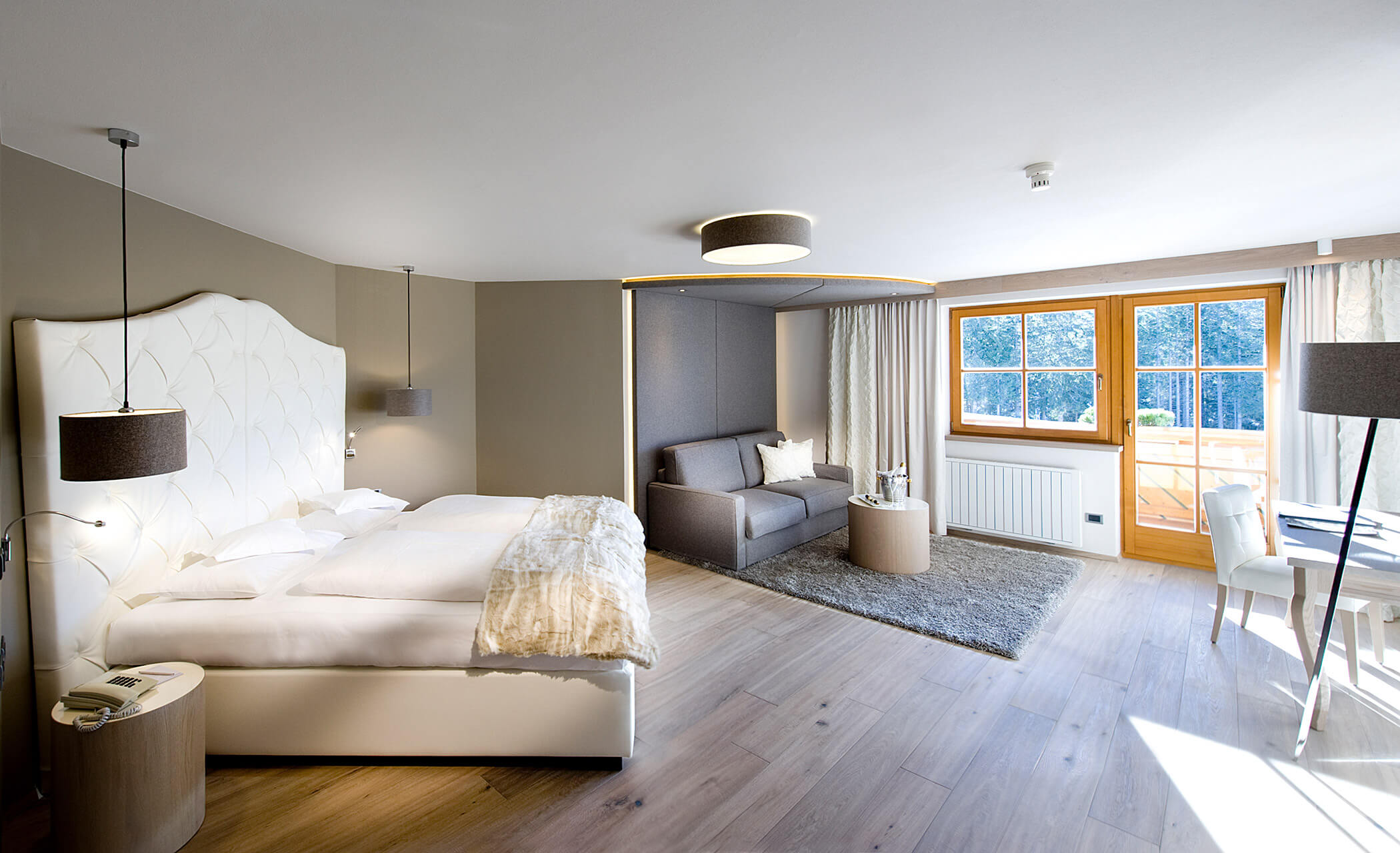 Suite preferita 201 - con elegante pavimento in legno di quercia