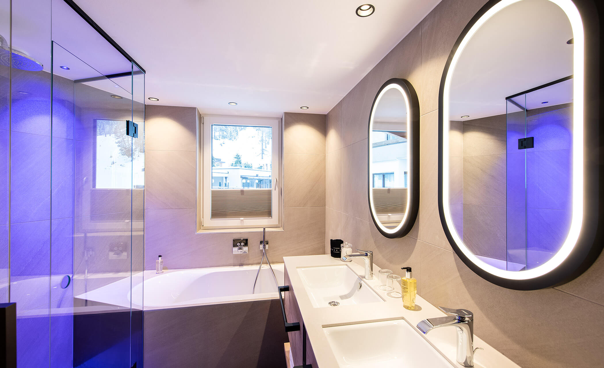 Suite panoramica - vasca da bagno